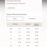 Free People #55 NWT  Mara Denim Mini Dress in Ava Wash Photo 4