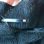 Stella Carakasi Black dress Sz XS Asymmetrical Semi Sheer Linen Nylon B… Photo 7