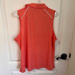 All In Motion Sleeveless Golf Polo Athletic Top Tulip Blush Trim XL NWT Photo 6