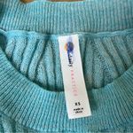 Anthropologie  Daily Practice Blue Ribbed Sweater Photo 6