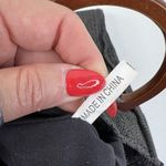 Most Wanted MW Crossbody Bag Woven Style Wood Handle Bag Adjustable Strap Black Photo 9