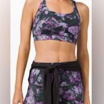 Lululemon  Athletica Purple Floral Energy Bra Photo 1