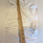 Blue Blush Lace White Eyelet Romper size Small Photo 5