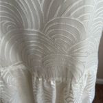 HD in Paris  Cream Satin Fabric Size M Fully Lined Photo 2