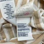 Tommy Hilfiger Cotton Beige Striped Short Sleeve Crew Neck T-Shirt Top Size M Photo 5