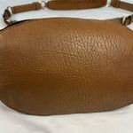 Rebecca Minkoff  Large Brown Pebbled Leather Bucket Tote Purse Boho Minimalist Photo 8