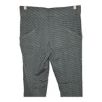 Betabrand  Ponte Knit‎ Dress Pants Herringbone Blue Pull On Size Small Petite Photo 5