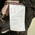 American Eagle Black Pink Floral Flare Sleeve Belted Boho Romper Small Photo 10