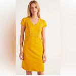 Boden Yellow Textured V Photo 4