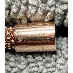 Two Italian Sterling Silver Beaded Rose Tone Popcorn Mesh Magnetic Bracelets Photo 4