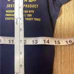 G-Star Women's Dark Blue Tee with Yellow Accents - Size XS - NWT Photo 6