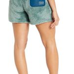 UGG Women’s  Sherpa Green Fleece Lined Camila Shorts Large L Green Brand NWOT Photo 1