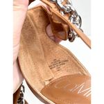 Calvin Klein Sandals Womens Size 8 Brown Chained Open Toe Heels Photo 9