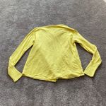Van Heusen  Yellow Open Front Cardigan Sweater SIZE M NWT Photo 2