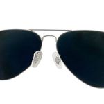 Ray-Ban Polarized Large Aviation Gunmetal/Crystal Green Lens Sunglasses Women’s Photo 4