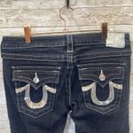 True Religion Vtg  Womens 31 Jeans Dark Denim Joey Super T Flared Leg Bell Bottom Photo 10