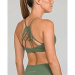 IAB MFG NWT 'Namaste' Strappy Sports Bra in 'Hunter' Green Medium Photo 1