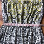 O'Neill O’Neill Boho Strapless Sun Dress Black Yellow Medium Photo 8