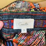 Camilla V Neck Short Dress in Ancient Paj Ndau Photo 7