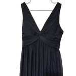 Birdy Grey  Lianna Bridesmaid Dress Pockets Navy Blue Medium Photo 5