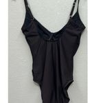 MiracleSuit  Ruched One Piece Swimsuit 14 Slimming Twist Front Brown Underwire Photo 2