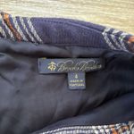 Brooks Brothers Dress Size 4 Plaid Wool Drop Waist Dress Short Sleeve Preppy Photo 6
