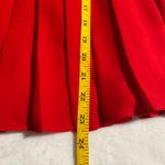 Rachel Roy RED Strapless Pleated DRESS NWOT Cocktail Prom Party Size 4 Photo 6