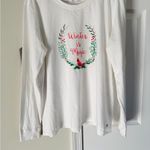 Life is Good  Winter Is Magic Cardinal Long Sleeve Crusher Top XL Christmas Photo 3