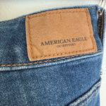 American Eagle  Outfitters Women's Dark Blue Ripped Skinny Jeans Photo 4