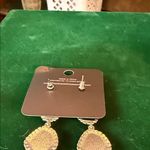 Paparazzi Royal Blue and Silver Drop Earrings Photo 2