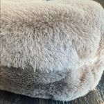 Donna Karan Lawrence Faux Fur Wristlet with Gold Chain Photo 7