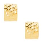 Casa Clara Mary Kate Hoops in Gold New Womens Drop Jewlery Photo 2