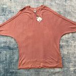 Anne Klein Mauve Pink Ribbed Knit Dolman Sleeve Sweater Size 2X Photo 0