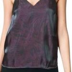 joe's jeans NWT Joe’s Siren-Sauvage Cami Tank Top Purple Zebra Animal Print Women’s Size M Photo 0