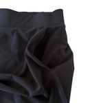 Athleta Hybrid Mini Skort Skirt Black Running Golf Tennis Pull On SZ 6 Photo 2