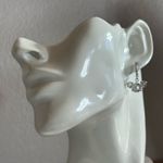 Dazzling Mickey shape Silver Crystal Drop Earrings Photo 7