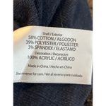 Wildfox  Good Vibes Blue Sweatshirt with Plush Letters Small Photo 4