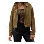 MINE Boutique Corduroy Cropped Jacket – Size L Photo 1