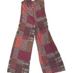 Sans Souci Boho Patchwork Print Wide Leg Jumpsuit Women's Size M Multicolor Photo 0