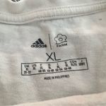 Adidas  x Farm Rio Women's Cropped White Graphic Tee Photo 4