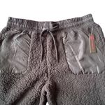 No Boundaries  Black Faux Sherpa Jogger Pants Size XL Photo 6