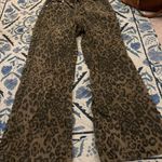 Aelfric Eden Elfric Eden ladies leopard print wide leg jeans size 28 Photo 5