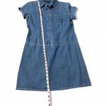 Boston Proper Vintage Drop Waist Denim Mini Dress Photo 6
