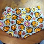 Cozy Cartoon Print Fleece Pajama Shorts Blue Size XL Photo 2