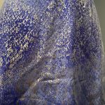 Venus METALLIC SILVER & BLUE SWIM COVER-UP Photo 3