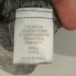 Olivia Moon Oliva Moon Cowl neck gray Dohlman sleeve Small Photo 4