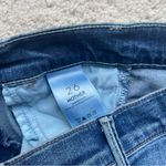 Mother Denim Hustler Ankle Fray Night Clubbing Jeans Raw Hem Blue Size 26 Photo 5