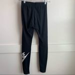 Nike  Black Logo Cotton Leggings Photo 1