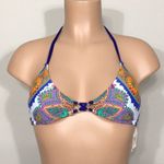 Trina Turk paisley triangle bikini top. NWT Photo 4