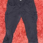 Old Navy Woman’s Navy Cargo Pants Photo 0